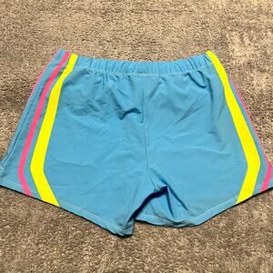 Podiumwear Cycling Shorts Womens Medium Bike Riding Blue Performance